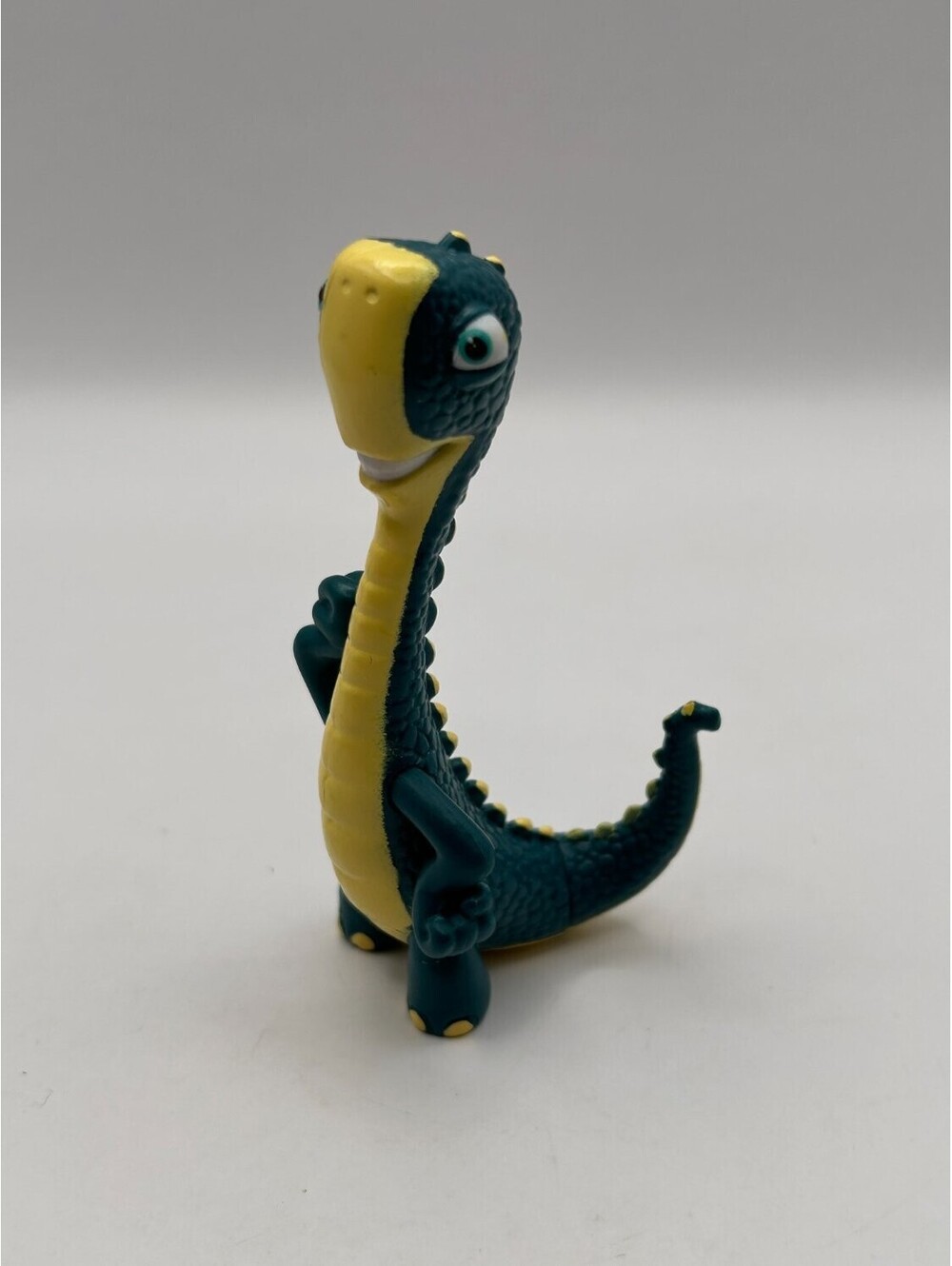 Jakks Gigantosaurus Bill Brachiosaurus Mini Figure Teal Yellow CGS ©JAKKS Used